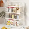 Prateleira de armazenamento para mesa, organizador de lanches, organizador multifuncional para mesa de jantar, aparador de cozinha, porta-copos com camadas