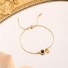 Pulsera Apilada de Varias Capas con Números Romanos para Mujer Diseño Nicho Ins Estilo Coreano Simple Personalidad Mejor Amigo de Estudiante Joyería de Mano