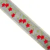 8.5cm Encaje Malla Adorno de Encaje Accesorio para el Cabello Cinta Flor de Rosa Bordado DIY Lazo Hecho a Mano Cinta