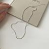 Collar de cuentas de arroz pequeñas para mujer, diseño de nicho simple, estilo frío, cadena de clavícula, venta al por mayor