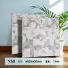 Adesivos de chão 60X60 espessura 1,2MM autoadesivos PVC piso plástico-pedra piso espessado resistente ao desgaste comercial doméstico cola de chão