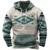 Traje transfronterizo para parejas nuevas 2024 Europa y Estados Unidos abrigo con estampado digital 3D otoño e invierno sudadera con capucha para hombre y mujer