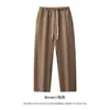 Ropa para Hombre Cai Xiang Dao Transfronteriza Pantalones Deportivos de Algodón Polar 350G con Cordón para Hombre, Pantalones Jogger Deportivos para Hombre Amigables con la Piel para Otoño e Invierno