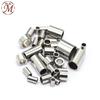 Tubo Recto Tubo Recto de Acero Inoxidable Tubo Cilíndrico Cuentas Espaciadoras Tubo Cuerda Trenzada Pulsera Collar Accesorios para Joyería DIY