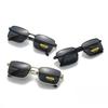 Óculos de Sol Polarizados HD 2025 Lente Única Metal Masculino Anti-UV Reflexo Óculos para Viagem Dirigir Pesca