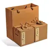 Caja de Empaque de Pasta de Pera de Otoño Pulpa Original Botella de Vidrio de 280ml Caja de Cartón Empaque Caja de Regalo de Res con Limón