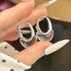 Brincos Studs de Resina Âmbar Maillard Francês Nicho Alto Padrão Temperamento Simples Versátil Brincos Joia de Orelha Studs de Orelha Mulheres