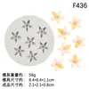 3 Mini Formas de Silicone para Fondant de Flor de Rosa, Decoração de Chocolate DIY, Ferramentas para Assar Bolo, Moldagem de Resina