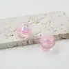 Acessórios para Joias DIY Bola de Cristal Contas Acrílicas Não Porosas Glitter Lantejoulas Contas de Coração Preenchidas Acessórios de Cabelo Material para Grampo de Cabelo