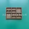 Estante Transfronterizo para Minúsculos Adornos Imán para Refrigerador Estante de Madera para Miniaturas de Joyería Almacenamiento de Muestras Minerales