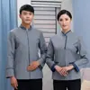 Ropa de Trabajo de Hotel Manga Larga Mujer Propiedad Talla Grande Ropa de Limpieza de Tía Ropa de Trabajo para Limpieza de Habitaciones de Hotel Ropa de Otoño e Invierno