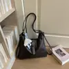 Shuai Mi Jia Bolsa Feminina Simples Retrô de Grande Capacidade 2026 Outono Nova Moda Bolsa Transversal para o Dia a Dia