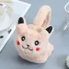 Inverno versão coreana do cartão de coleta desenho animado aplique senhoras orelheiras de pele de coelho estudantes cabeça-vestida orelheiras grossas quentes atacado