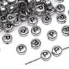 4x Cuentas Acrílicas Inglesas Planas de 7 mm con una Sola Letra Hechas a Mano DIY Decoraciones para Pulsera de Cuentas Cadena para Teléfono Móvil Accesorios Pequeños