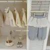 O Essencial de Outono e Inverno Le En Baby! Calça de Moletom Cinza Versátil e Fashionável com Cobertura para Fralda, Forrada com Veludo, Estilo Coreano, para Meninas, Outono e Inverno