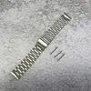 Adecuado para Correa de Reloj Xiaomi Watch S4 22mm Arco Especial Sin Costuras Tres Eslabones Hebilla Plana Correa de Acero Inoxidable
