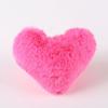 Pelota de Peluche Corazón de Melocotón Creativa Material Hecho a Mano para Bricolaje Pelota de Peluche de Imitación Bolsa para Llaves Accesorios de Joyería Colgante de Peluche con Forma de Corazón