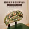 Banqueta Doméstica com Rodízios, Banqueta Giratória com Encosto Estilo Vintage, Banqueta com Rodízios para Sala de Estar, Banqueta Baixa de Luxo Leve com Rodízios, Banqueta para Trocar Sapatos