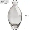 Mini Conjunto de Vasos Pequenos de Vitral de Luxo Leve Hidropônico Transparente Flor Sala de Estar Artesanato com Água Decoração Ornamentos