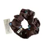 Goma para el pelo scrunchie de lunares azules de alta gama color café coreano con cintura pequeña para mujer, accesorio de pelo retro versátil para coleta baja