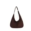 Bolso Tote de Gran Capacidad Estampado de Leopardo Retro Nicho Coreano para Mujer 2025 Invierno Nuevo Moda Bolso de Hombro Único