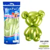 Marca Dun Tira Larga 1.8g 260 Tira Larga Mágica Metálico Mate Macarrón Color Retro Tejido Globo Modelado DIY
