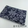 Tecido estampado azul Pano flor azul Wuzhen estilo étnico batik pano azul e branco tecido floral tecido para toalha de mesa tratamento tecido mais