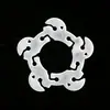 Suministros para bodas y fiestas de cumpleaños, accesorios para globos, clips para globos con forma de flor de ciruelo, clips de anillo multifuncionales, clips para arcos de globos, clips decorativos