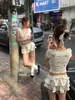 Traje de baño para mujer 2026 Nuevo estilo Dulce y lindo Chica Deseo puro Cubretraje Adelgazante Conservador Vacaciones en la isla Baño termal Bikini