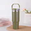 Copo Térmico Personalizado, Copo de Água de Aço Inoxidável, Copo de Gelo de Alta Capacidade para Carro, Copo de Água Personalizado com Logo Impresso