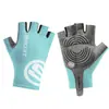 Luvas Esportivas de Fitness Antiderrapantes de Seda de Gelo para Mulheres e Homens, Finas, Resistentes ao Desgaste, Respiráveis, Almofadas de Treinamento de Equipamento, Ciclismo, Absorção de Choque, Escalada