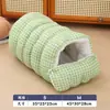 Cama Moderna para Cães e Gatos, Ninho Semi-Fechado, Ninho Fechado, Cama para Gatos, Saco de Dormir para Gatos com Lã Adicionada, Adequado para Gatos e Cães