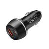 Cargador de coche para teléfono móvil de carga rápida de 60W, doble línea USB30W PD30W, soporta carga rápida superrápida