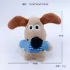 Tela Felpa de Dibujos Animados Perro Broche Lindo Accesorio Colgante para Bolsa Ropa Zapatos Calcetines Monedero DIY Materiales