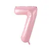 Globos de Aluminio con Números Grandes Versión Americana de 40 pulgadas para Decoración de Fiesta de Cumpleaños Globos de Aluminio con Números