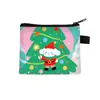Nuevo Monedero Perro Canela de Navidad Estudiante Lindo Mini Billetera Gran Capacidad Cremallera Bolsa para Auriculares Venta al por Mayor