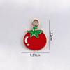 Colgante de Fruta de Aleación con Goteo de Aceite Mixto Accesorios DIY Pulsera Aretes Accesorios Colgante Cereza Fresa Piña