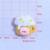 Lindo cerdito de papas fritas comida y juego diversión para niños hecho a mano diy pegamento crema funda para teléfono tocado pasador joyería resina accesorios