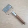 Cuchillo para Patatas de Lujo Cuchillo Ondulado Especial para Patatas Acero Inoxidable Papas Fritas Cocina Cortador de Verduras Hogar Rebanador de Olas