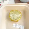 Nuevo Clip de Fruta Creativo e Interesante para Mujeres, Pasador Redondo de Limón Fresco y Dulce, Pinza de Tiburón, Accesorio para el Cabello en la Parte Posterior de la Cabeza