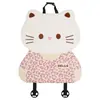 Cojín de Asiento de Coche de Verano con Lindo Diseño de Gato, Antideslizante y Transpirable, Funda de Asiento de Coche de Alta Gama, Adecuado para Todas las Estaciones