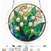 Quebra-Cabeça Colorido Popular Transfronteiriço de Vidro Pendurado Quebra-Cabeça de Acrílico Pegador de Sol Decoração de Janela Ornamento Pendurado