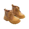 Botas Martin Infantis 2026 Nova Coleção Outono e Inverno Viagem ao Noroeste Infantil Botas Curtas Moda Versátil Pequenas Botas de Couro
