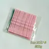 Nuevos Pasadores Metálicos Rosa Lacado Sin Costura, Estilo Ins, 25 Piezas/Tarjeta, Pinzas para Flecos y Cabello Suelto para Mujeres, Mayoreo