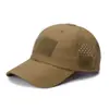 Nueva Gorra de Béisbol Camuflada Transpirable para Deportes y Ocio para Hombres, Sombrero de Sol para Fans Militares, Sombrero Táctico, Sombrero de Entrenamiento Militar, Gorra con Visera