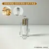 Em Estoque Frasco de Vidro Roll-on para Óleo Essencial de 5ml com Esfera de Aço Moldada, Frasco Portátil para Amostras de Perfume e Cosméticos, Frasco Dispensador Espessado