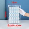 Soporte Envío Directo Bolsa Ziplock de PVC Transparente Engrosado Joyería Aretes Boca Plana Embalaje Almacenamiento Sellado Bolsa de Joyería