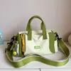 Nova bolsa de mão da moda, leve para viagens curtas, bolsa de ombro feminina, bolsa para esportes e fitness, bolsa de viagem casual de grande capacidade