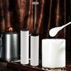 Espumador de leche portátil de acero inoxidable multifuncional máquina eléctrica para flores de café cubierta de leche espumador de leche eléctrico