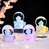 Calcetín de Navidad de producto nuevo transfronterizo, mini bola de agua, adorno de bola de cristal brillante para regalo de Navidad